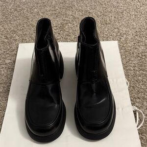 Camper Black Heeled Boots